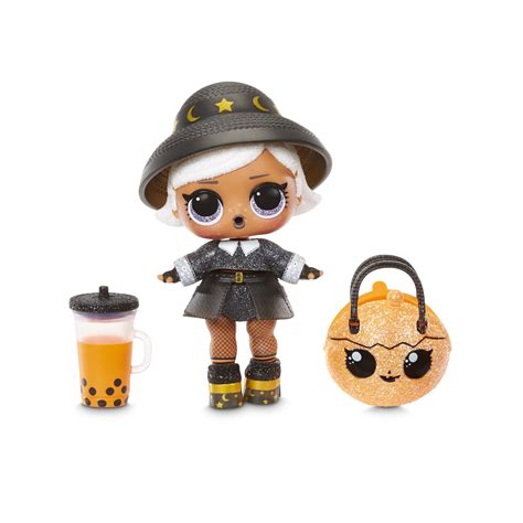 Witch toy with candy